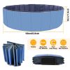 Foldable Pet Swimming Pool PVC Kiddie Baby Dog Swim Pool Bathing Tub Playmat Kids Pools